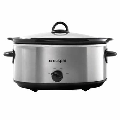 CrockPot 7 Quart Oval Manual Slow Cooker